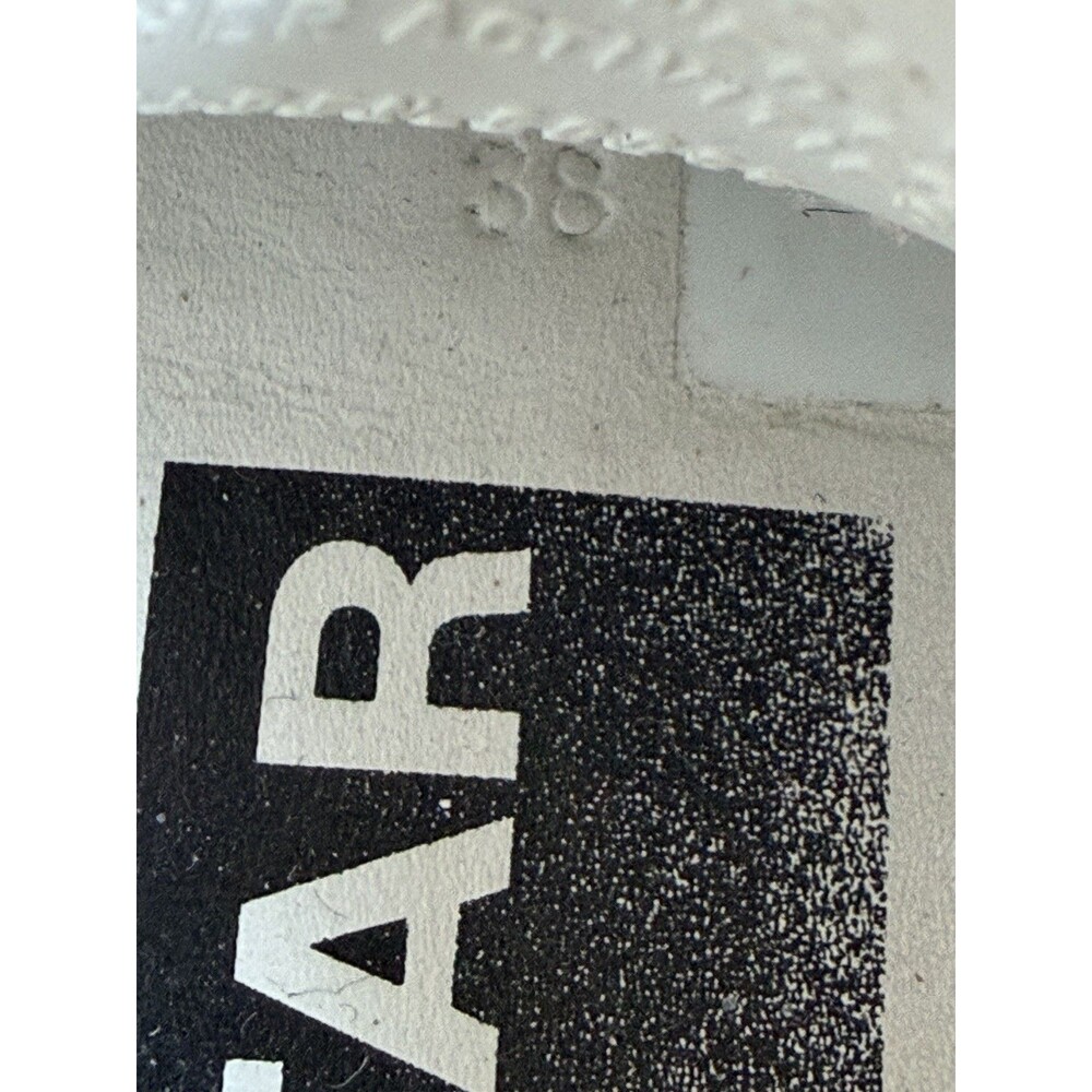 Golden Goose Hi Star Sneaker White/ Leopard Print Heel Tab Sz 38 (6.5-7 Women) - Picture 8 of 8